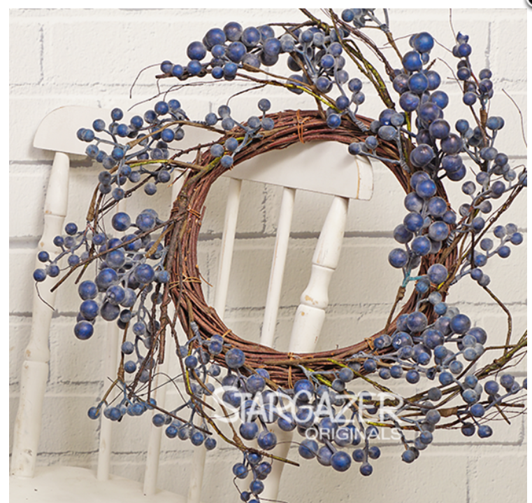 Blueberry Wreath