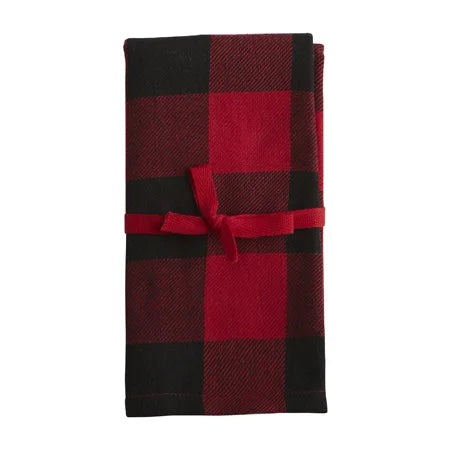 Buffalo Plaid Napkins Set 4