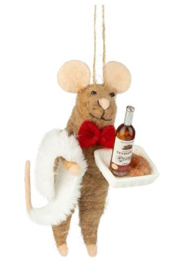 Felted Mice Ornaments