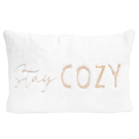 Frosted Stay Cozy Pillow Cover