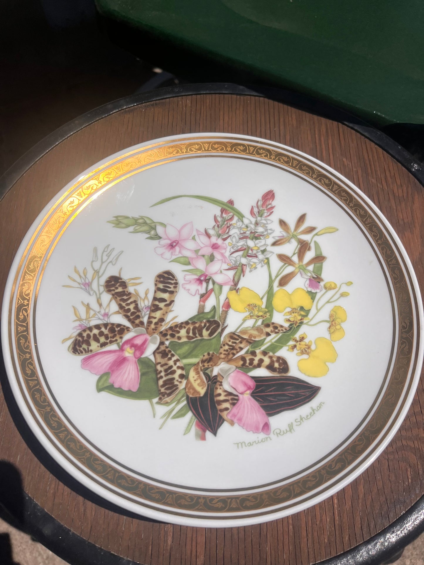 Vintage American Wildflower Series Plates