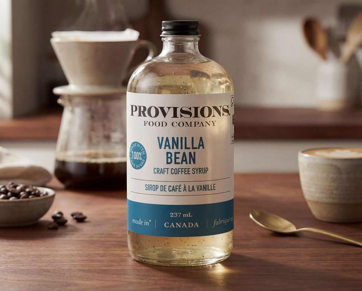 Vanilla Bean Craft Coffee Syrup