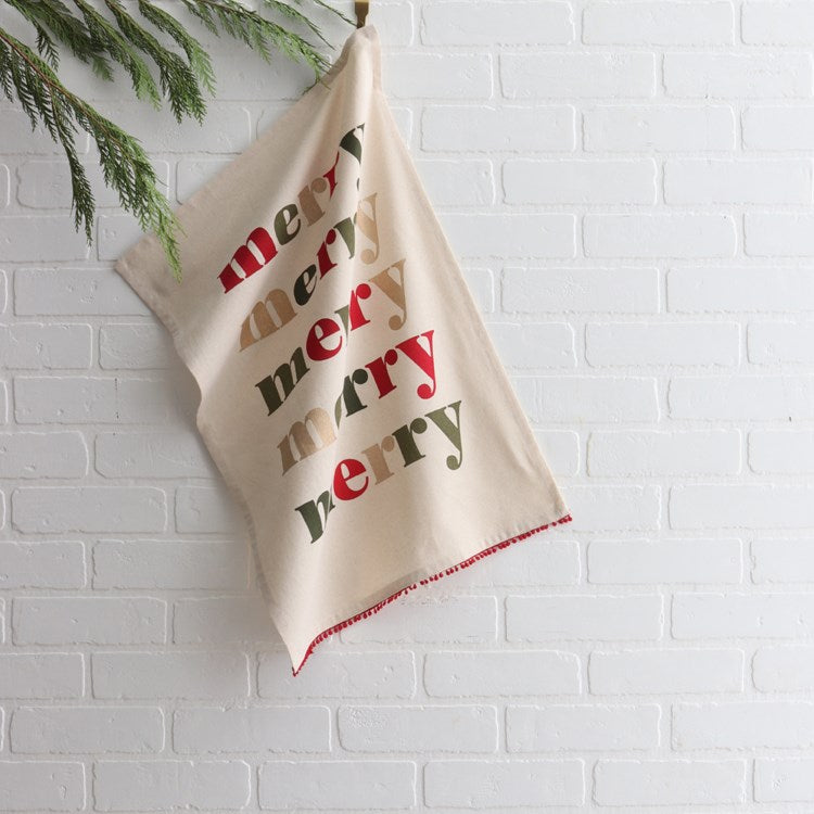 Merry Tea Towels
