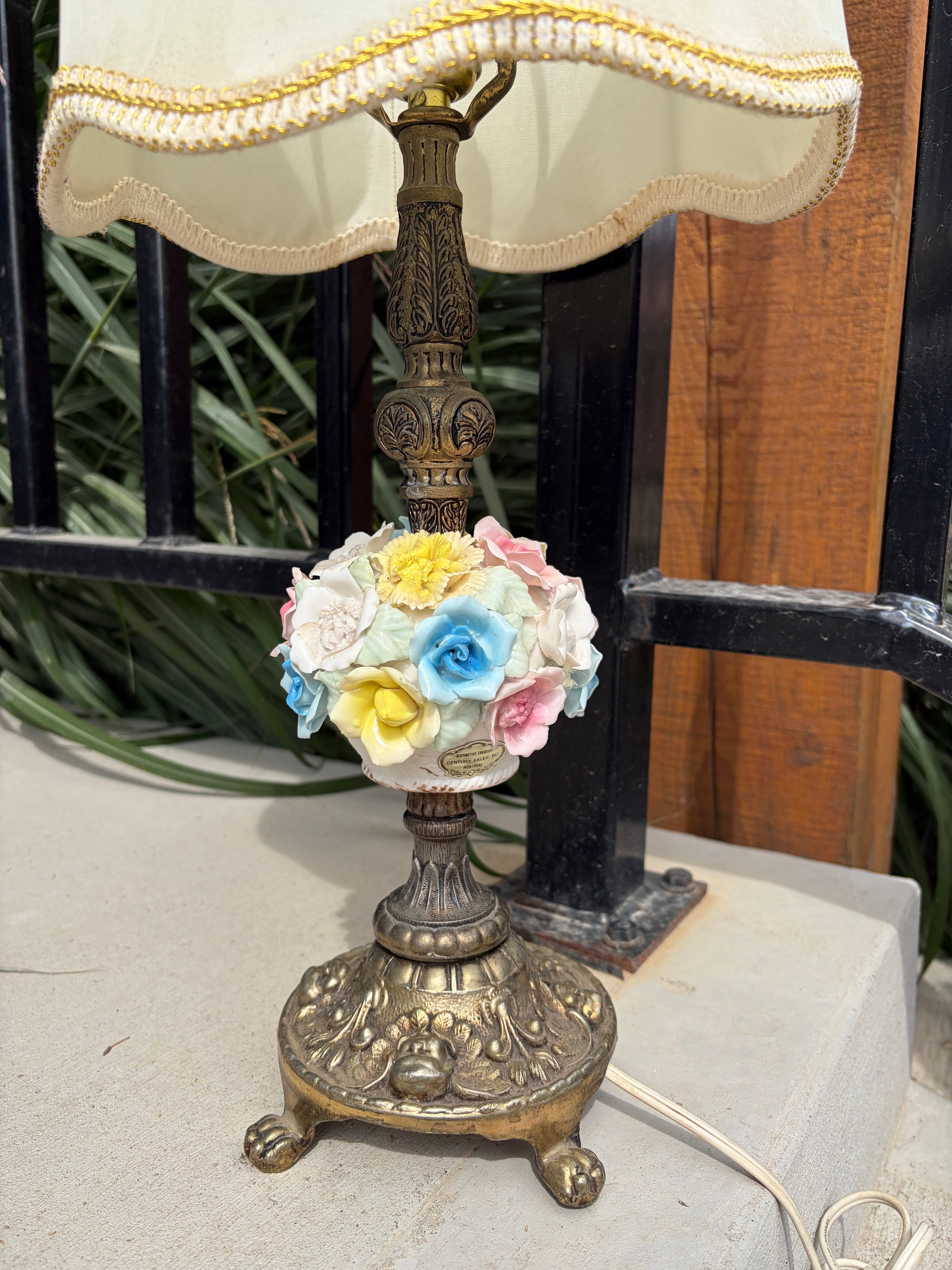 Vintage Porcelain Lamp on sale for $79.99