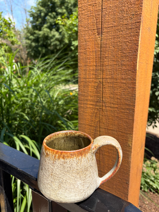 Vintage Singed Pottery Mug