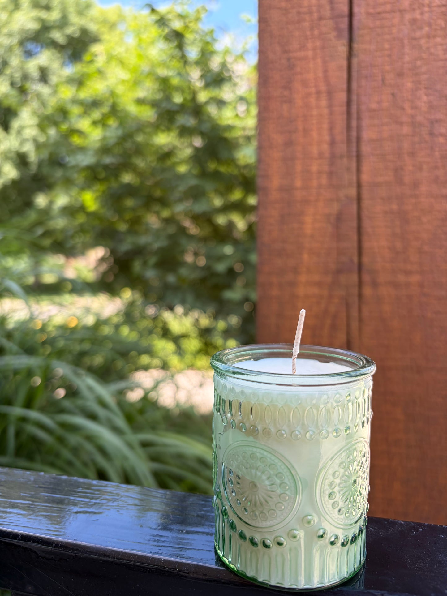 Green Antique Soy Candles