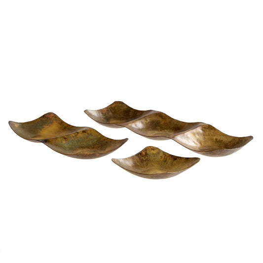 Copper Tray set of 3