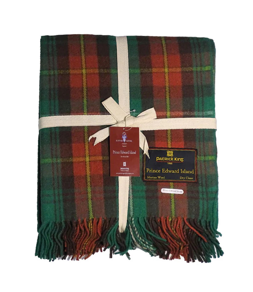 Scottish Plaid Woolen Blankets