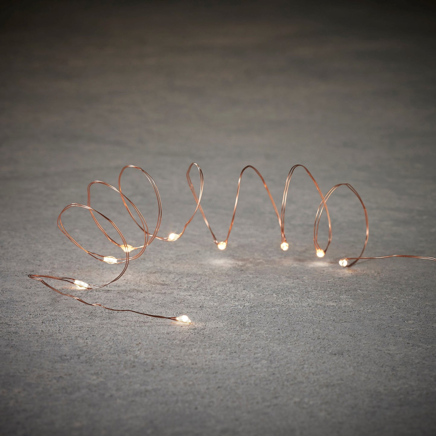 Outdoor String LED Silver or copper Wire Lights