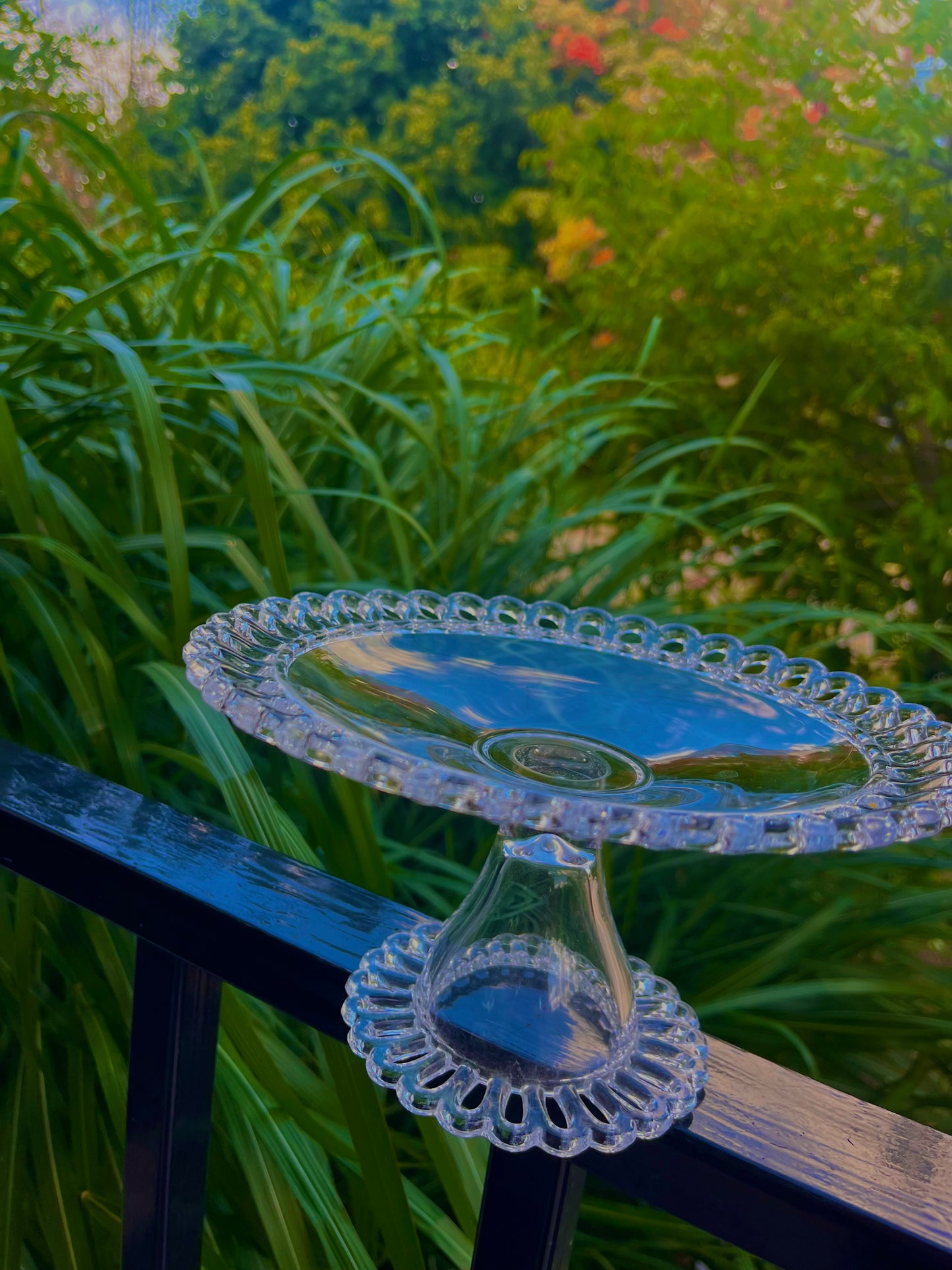 Vintage Crystal Plates