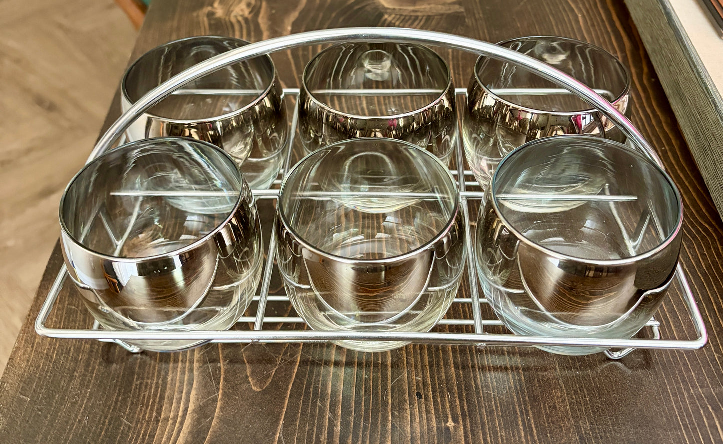 MCM Glasses and Holder