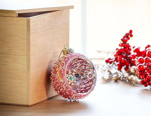 Large Reflector Ball Ornament
