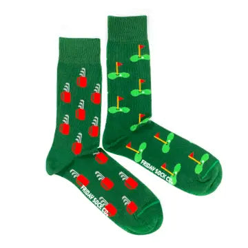 Men’s Socks | Golf & Golf Cart | Leisure | Fun Socks