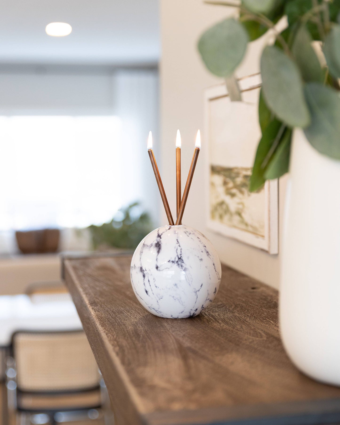 Neva Vase: Everlasting Candles