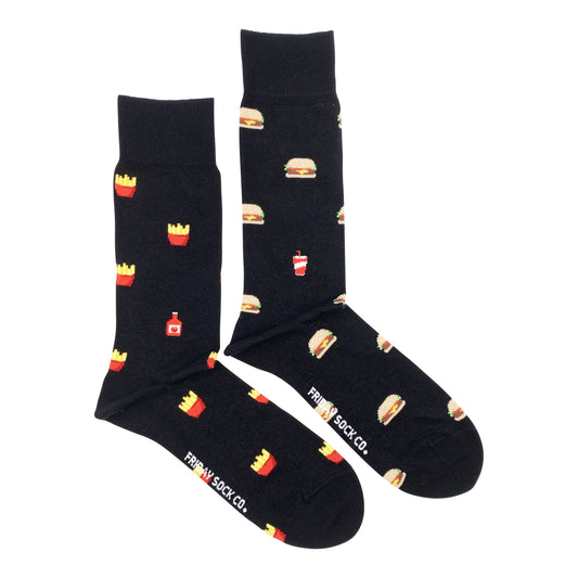 Men’s Burgers & Fries Socks