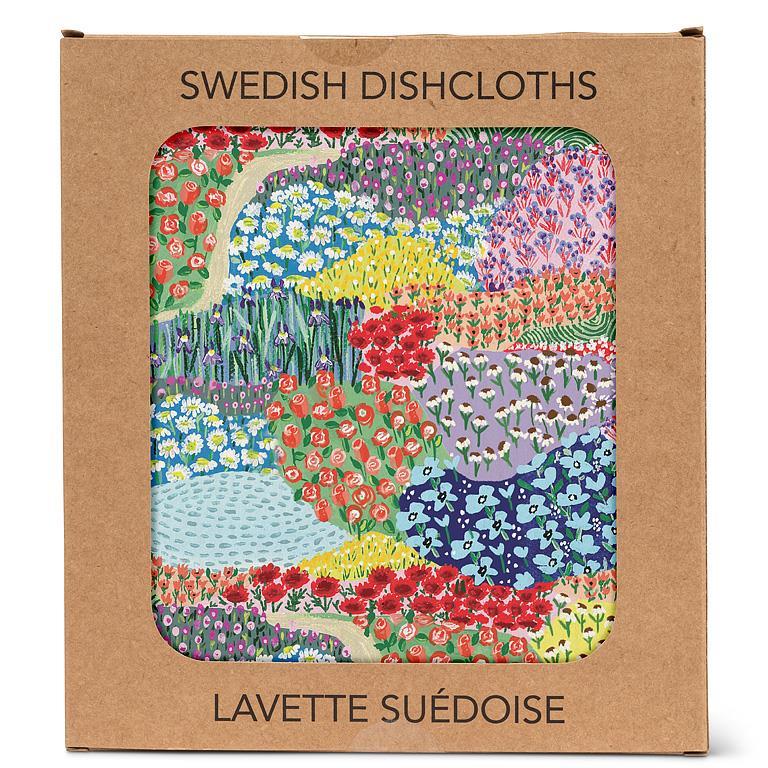 Flower Fields Dishcloth