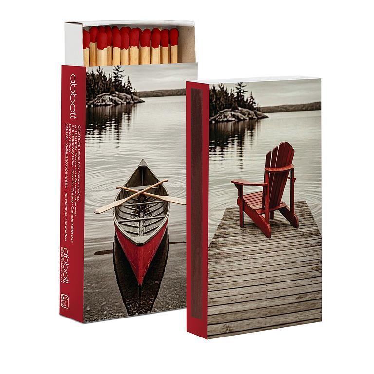 Canoe & Chair Matches. 45 Sticks