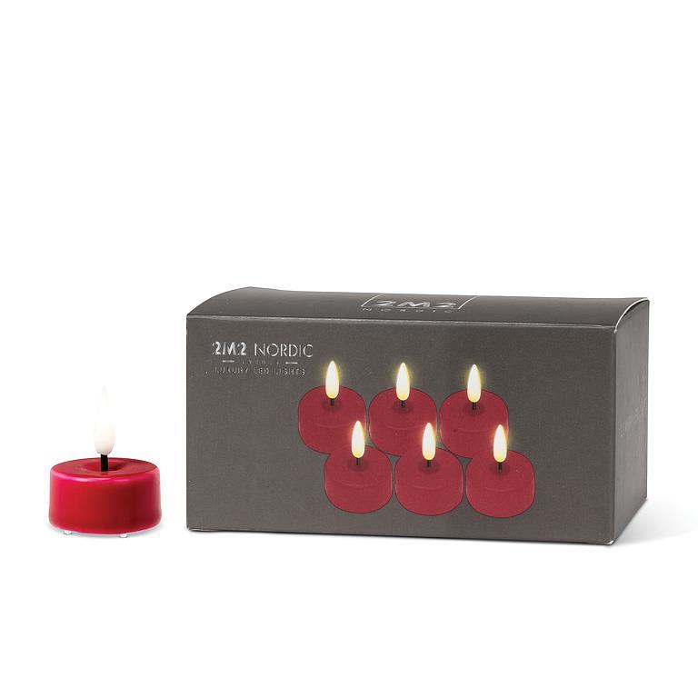 Luxlite LED Tealights Set 6