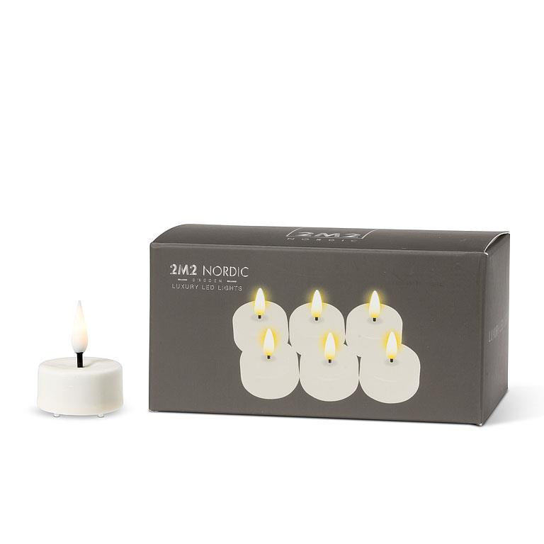 Luxlite LED Tealights Set 6