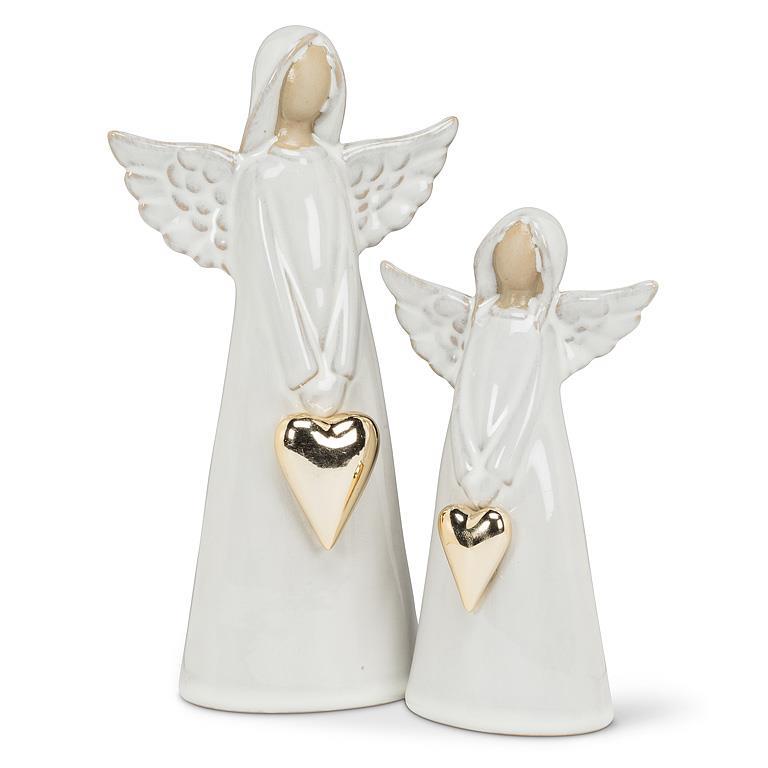 Ceramic Angel with Heart
