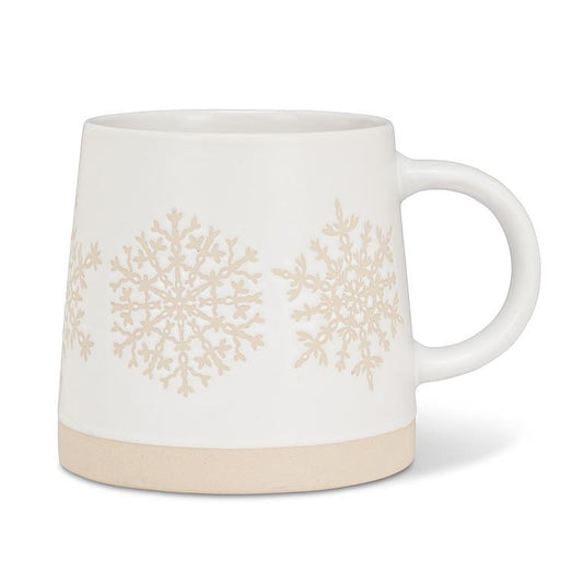Snowflake Embossed Mug