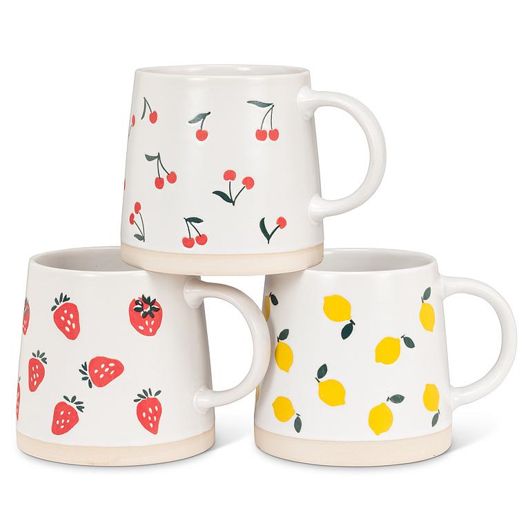 Cherry Wide Base Mug