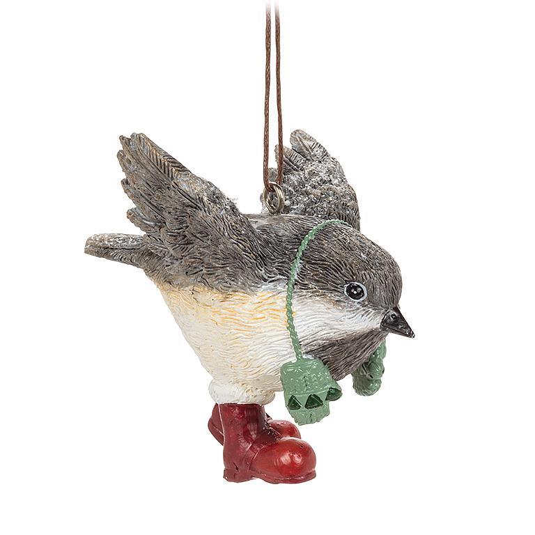 Winter Chickadees Ornament