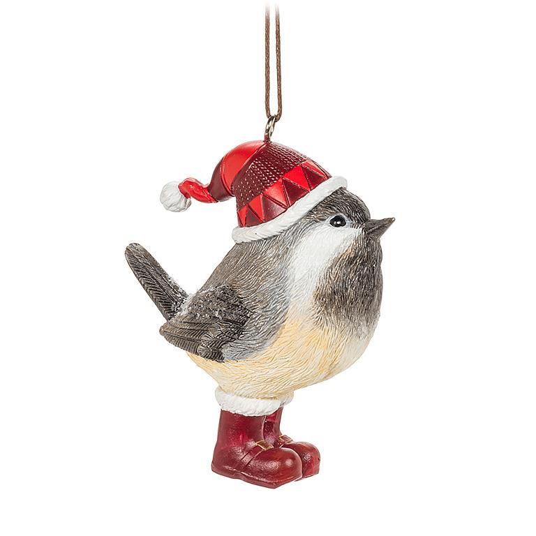 Winter Chickadees Ornament