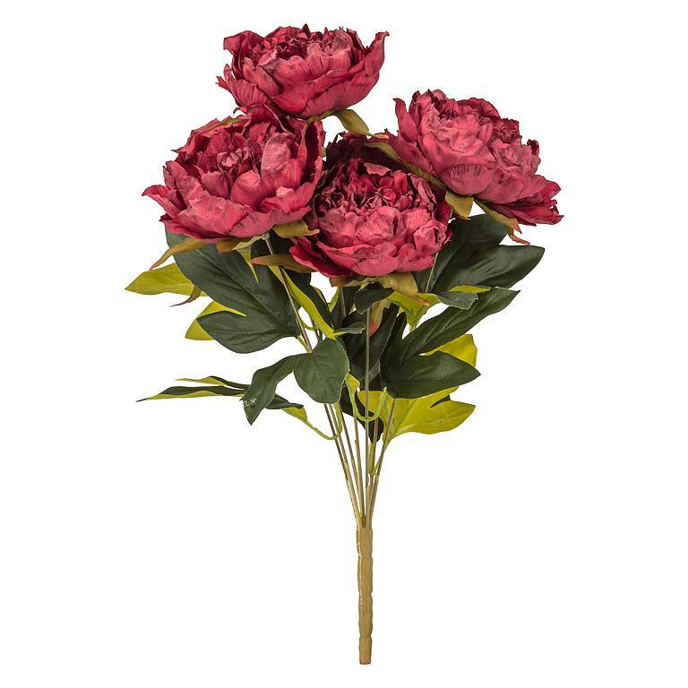 Peony Bouquet - Burgandy