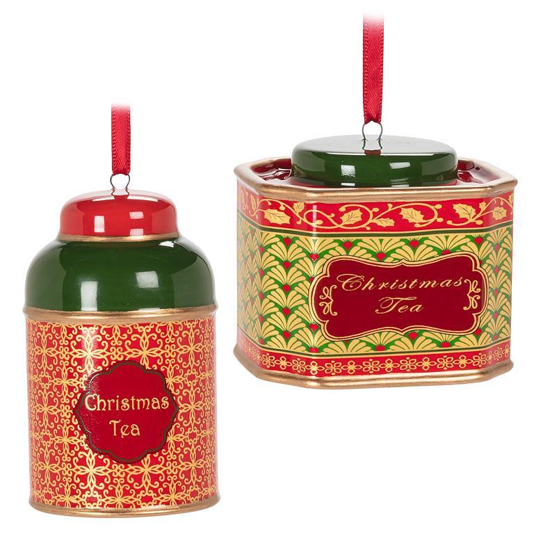 Tea Cannister Ornaments