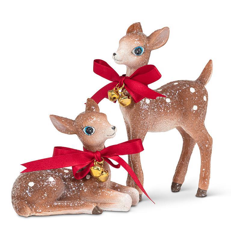 Vintage Style Deer Set of 2