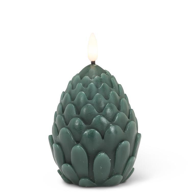 LED Pinecone Candles