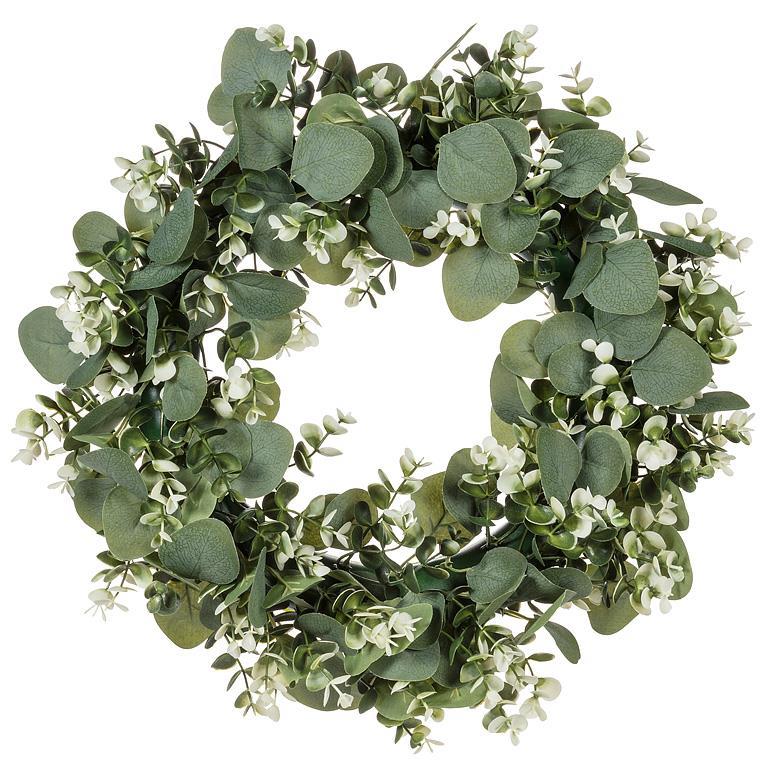 Large Boxwood & Eucalyptus Wreath