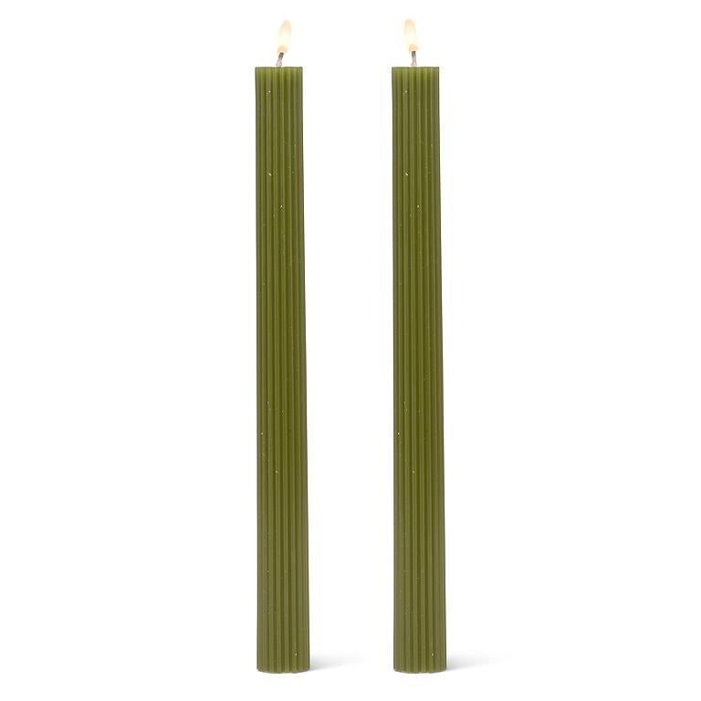 Ribbed Taper Candle Sets