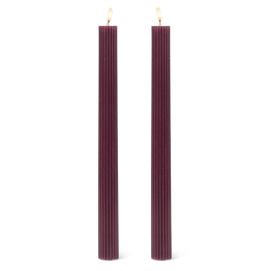 Ribbed Taper Candle Sets