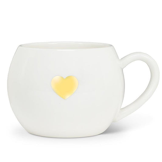 Ball Gold Heart Mug