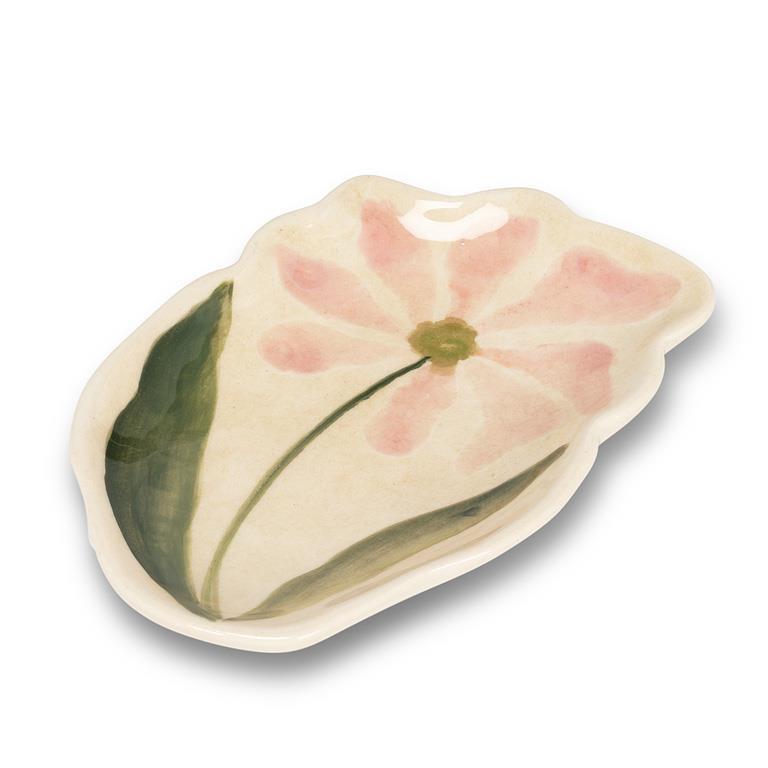 Small Plate with Flower