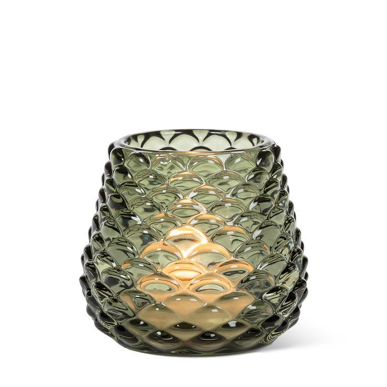 Green Pinecone Tealight