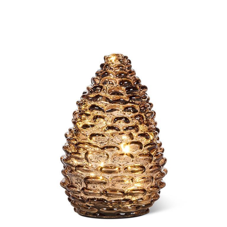 Glass Pinecone LED Lights