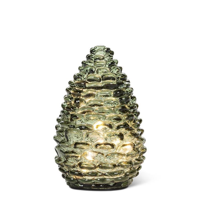 Glass Pinecone LED Lights