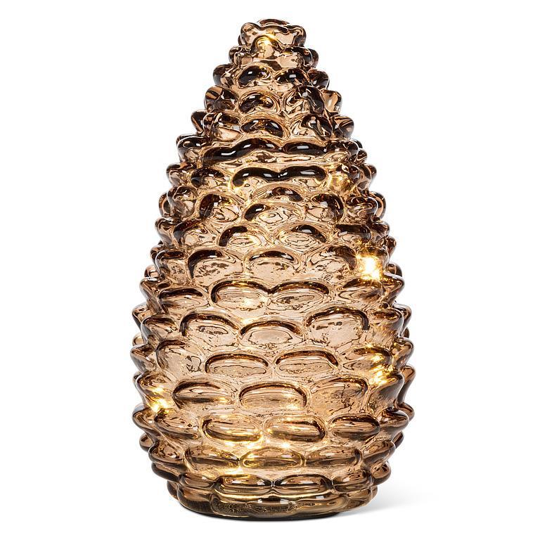 Glass Pinecone LED Lights