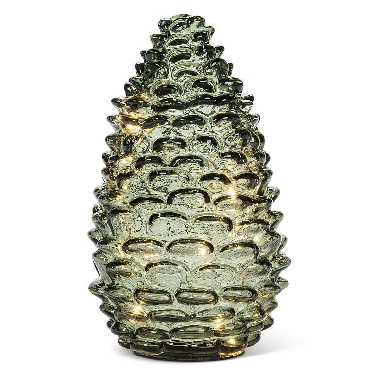 Glass Pinecone LED Lights