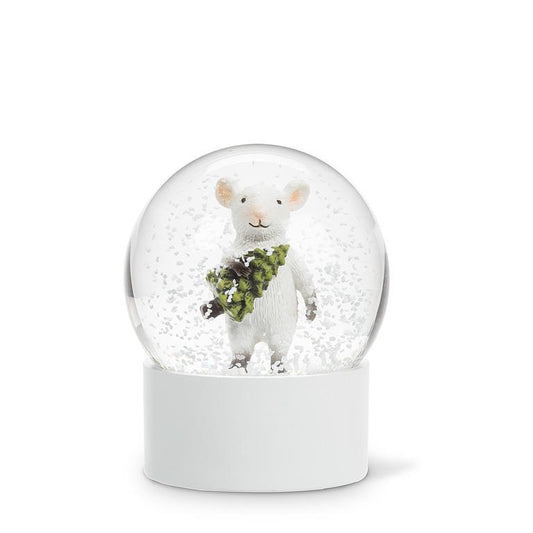 Christmas Mouse Snow Globe