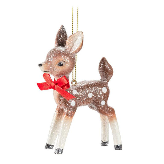 Vintage Fawn Ornament