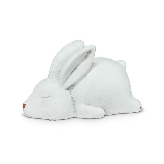 Sleeping White Bunny 5"