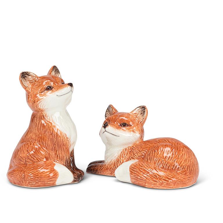 Fox Salt & Pepper Shakers