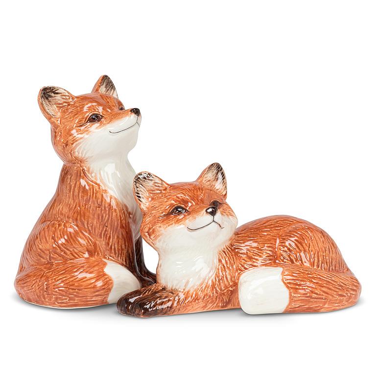 Fox Salt & Pepper Shakers