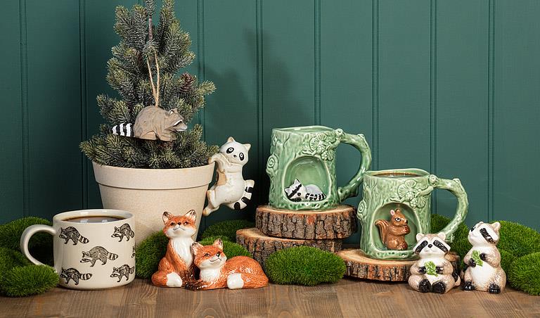 Fox Salt & Pepper Shakers