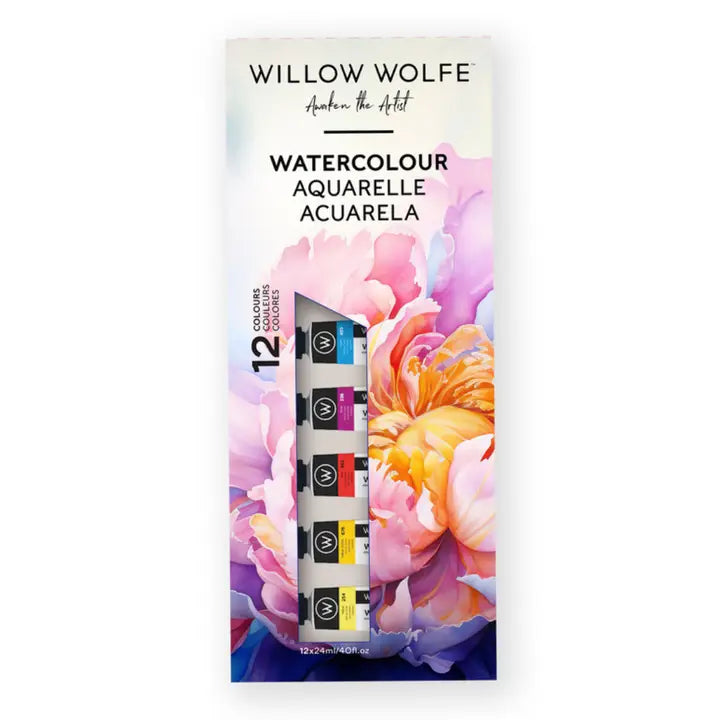 Willow Wolfe Inc Watercolour books & Brushes