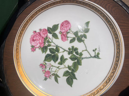 Vintage American Wildflower Series Plates